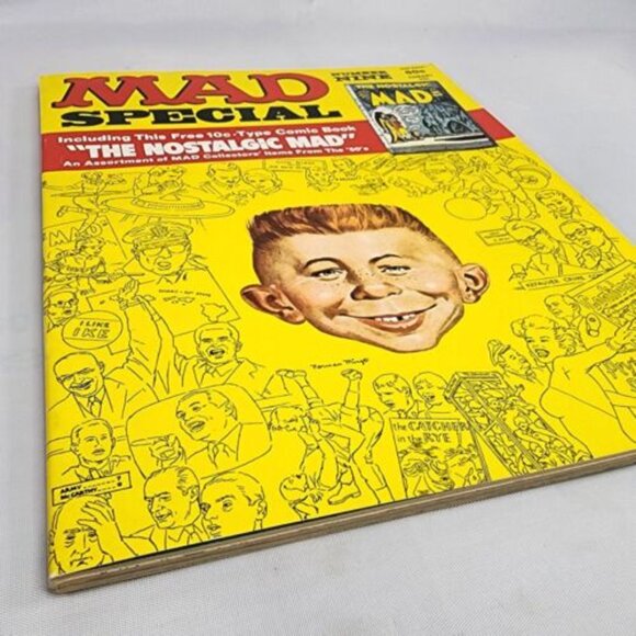 Mad Magazine Special Number 9 Including The Nostalgic Mad Issue Clean Collector - Picture 2 of 8